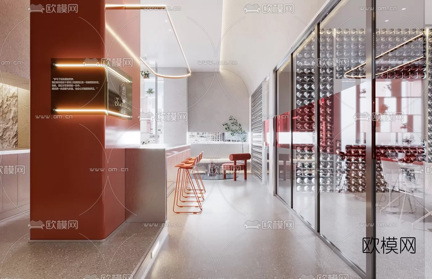 OFFICE SCENES – BLOCKS 3D MODELS – 026 – PRO