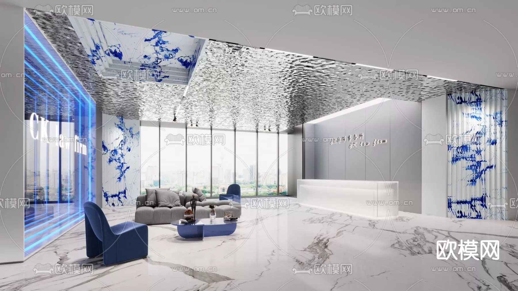 OFFICE SCENES – BLOCKS 3D MODELS – 053 – PRO