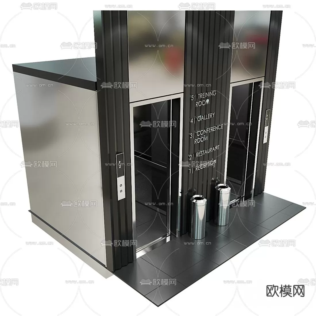 OFFICE SCENES – BLOCKS 3D MODELS – 067 – PRO