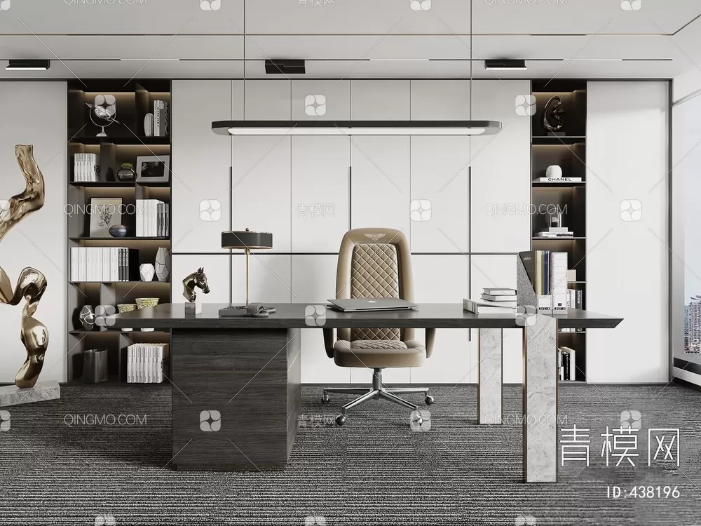 OFFICE SCENES – BLOCKS 3D MODELS – 114 – PRO