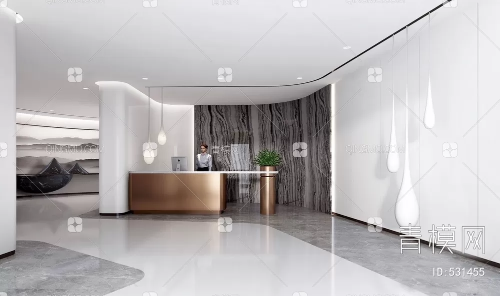 OFFICE SCENES – BLOCKS 3D MODELS – 154 – PRO