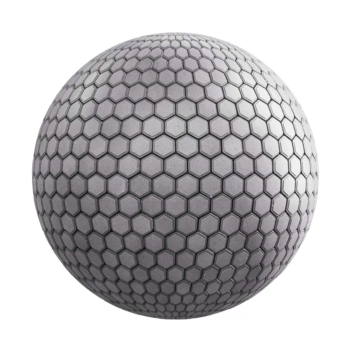 PBR Textures Volume 25 – Pavemetns – 4K – 8K – hexagonal_concrete_pavement_25_50