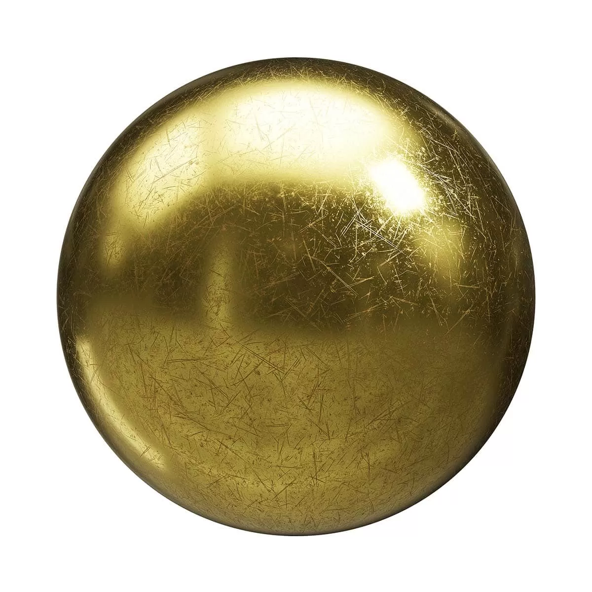 PBR Textures Volume 26 – Metals – 4K – 8K – golden_scratched_metal_26_92