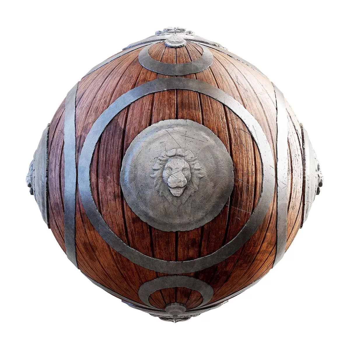 PBR Textures Volume 29 – Medieval – 4K – 8K – round_shield_29_50