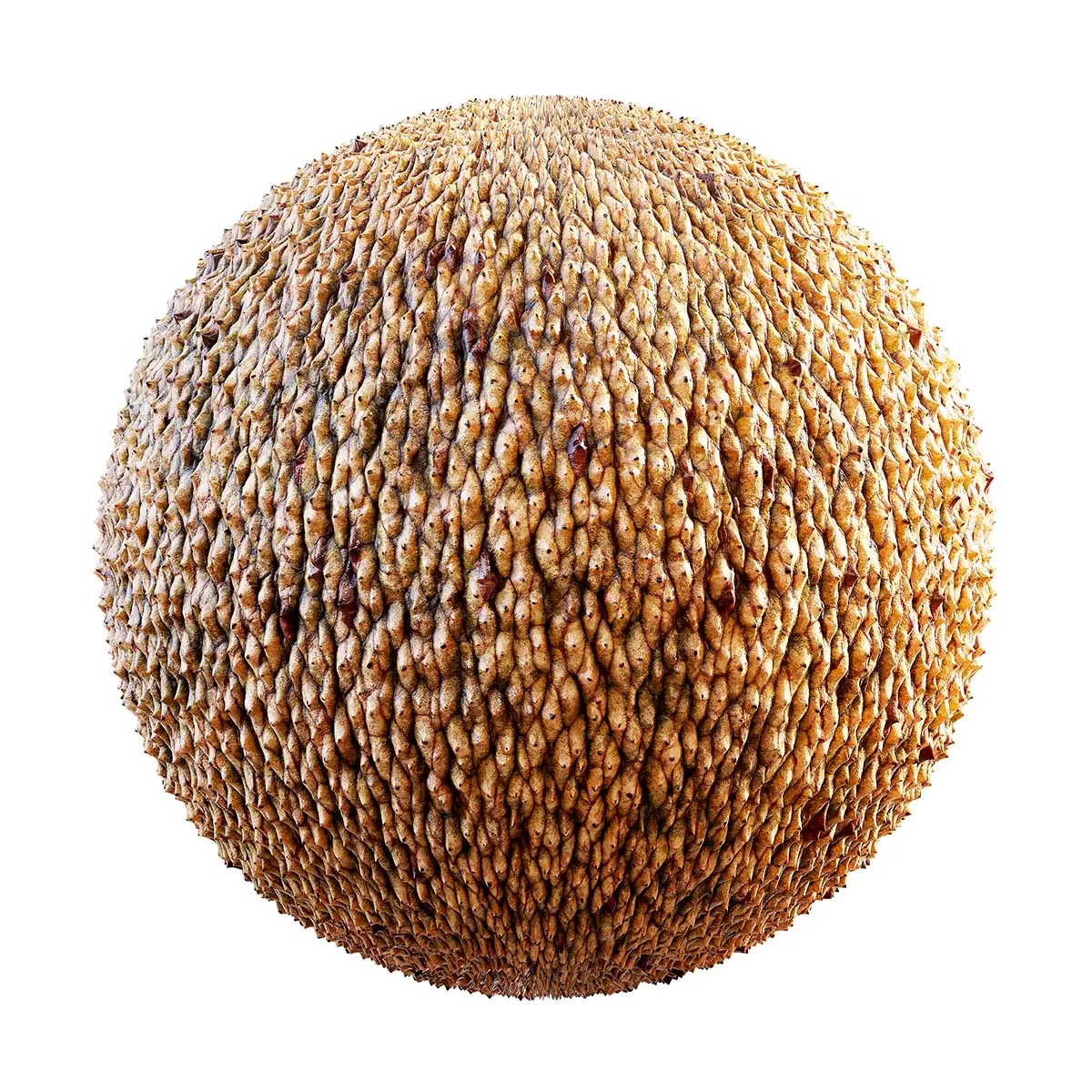 PBR Textures Volume 31 – Organic – 4K – 8K – spiky_orange_creature_skin_32_61