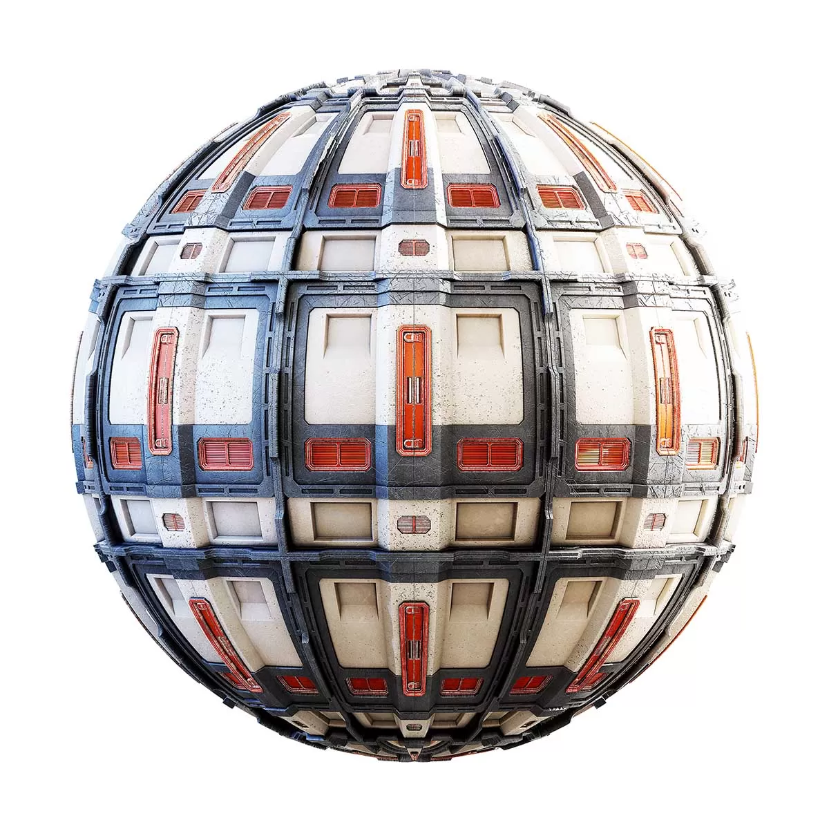 PBR Textures Volume 32 – Sci-Fi – 4K – 8K – white_and_red_space_ship_wall_28_55