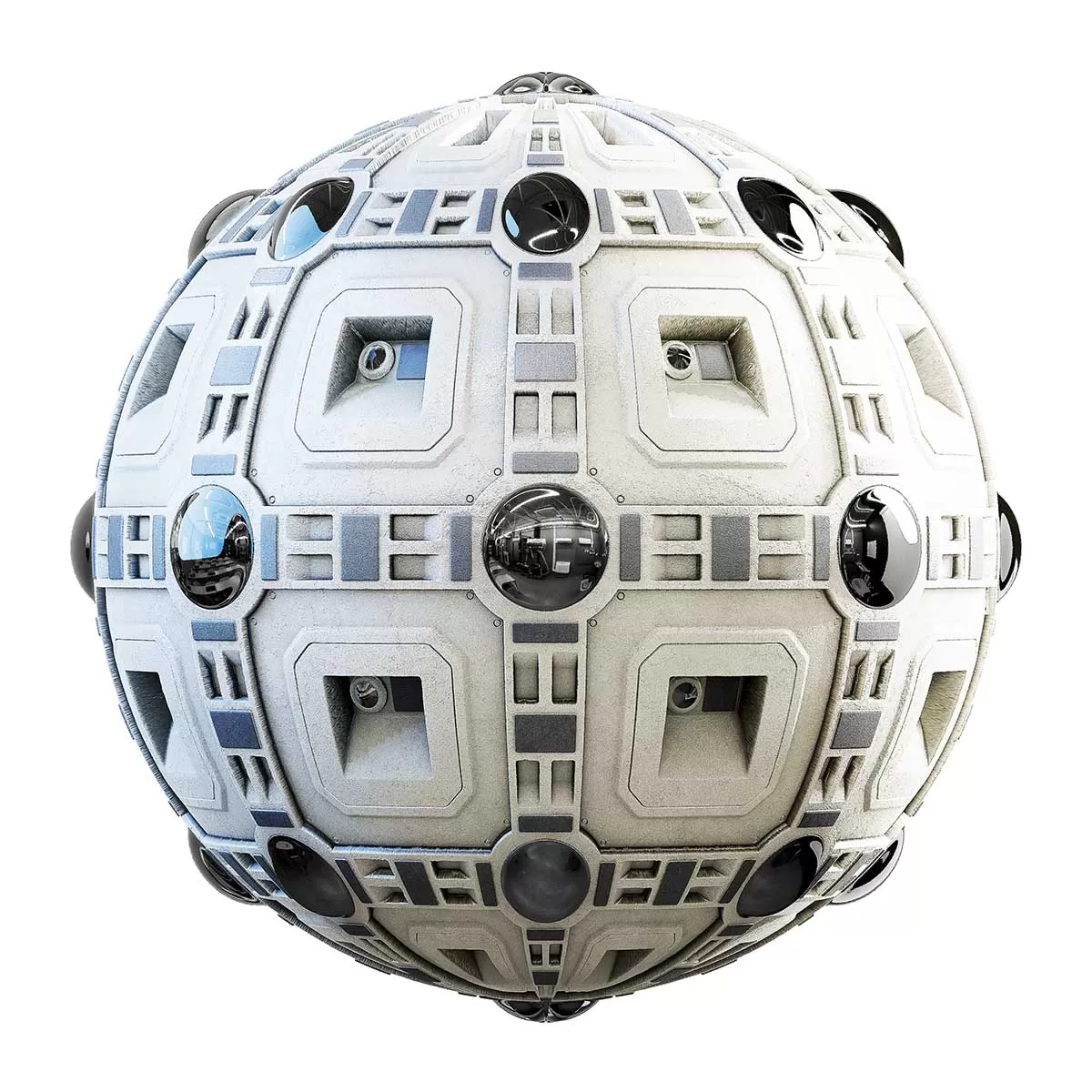 PBR Textures Volume 32 – Sci-Fi – 4K – 8K – white_space_ship_wall_28_66