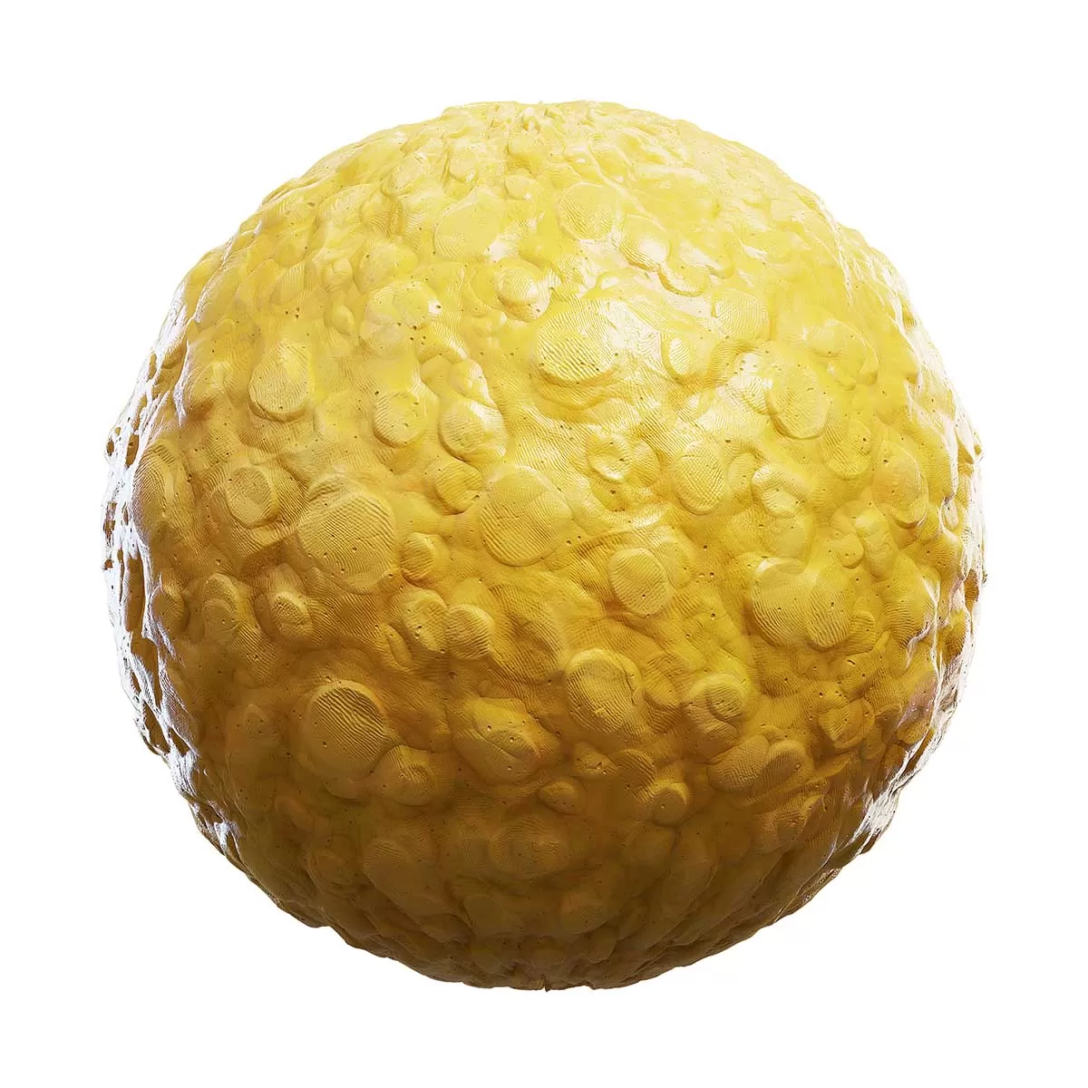 PBR Textures Volume 41 – Clay – 4K – 8K – yellow_sculpting_clay_44_74