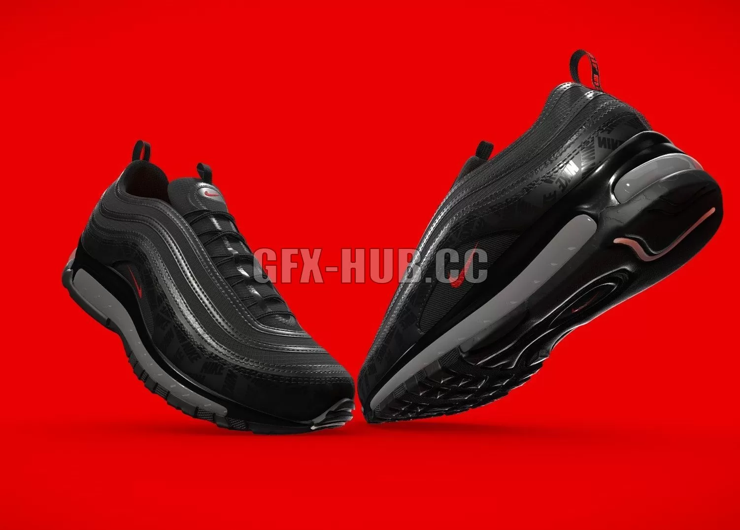PBR Game 3D Model – Air Max 97
