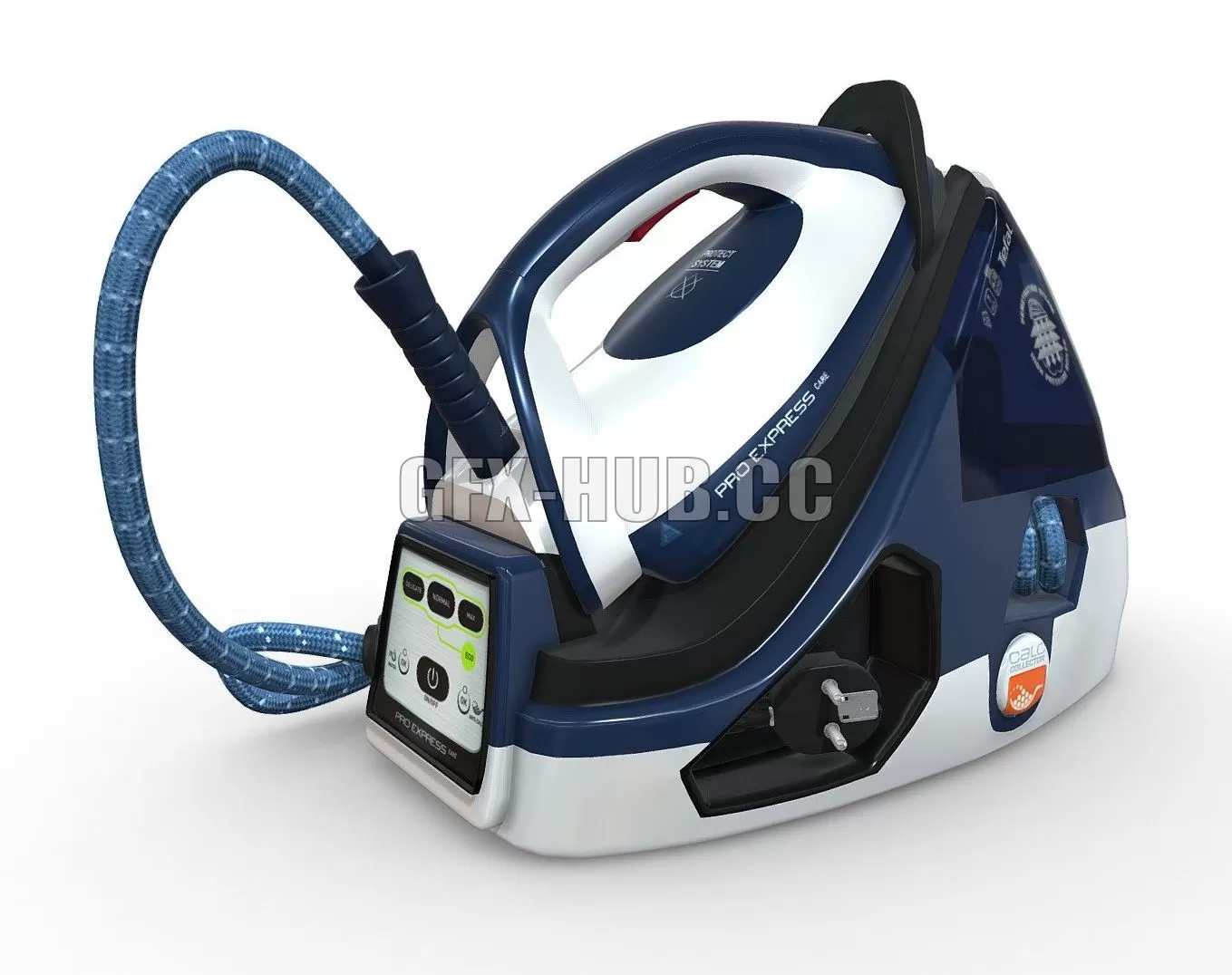 PBR Game 3D Model – Centrale Vapeur Pro Express Care GV9060G0