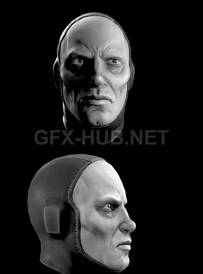 PBR Game 3D Model – Elder Scribe – Sculpt