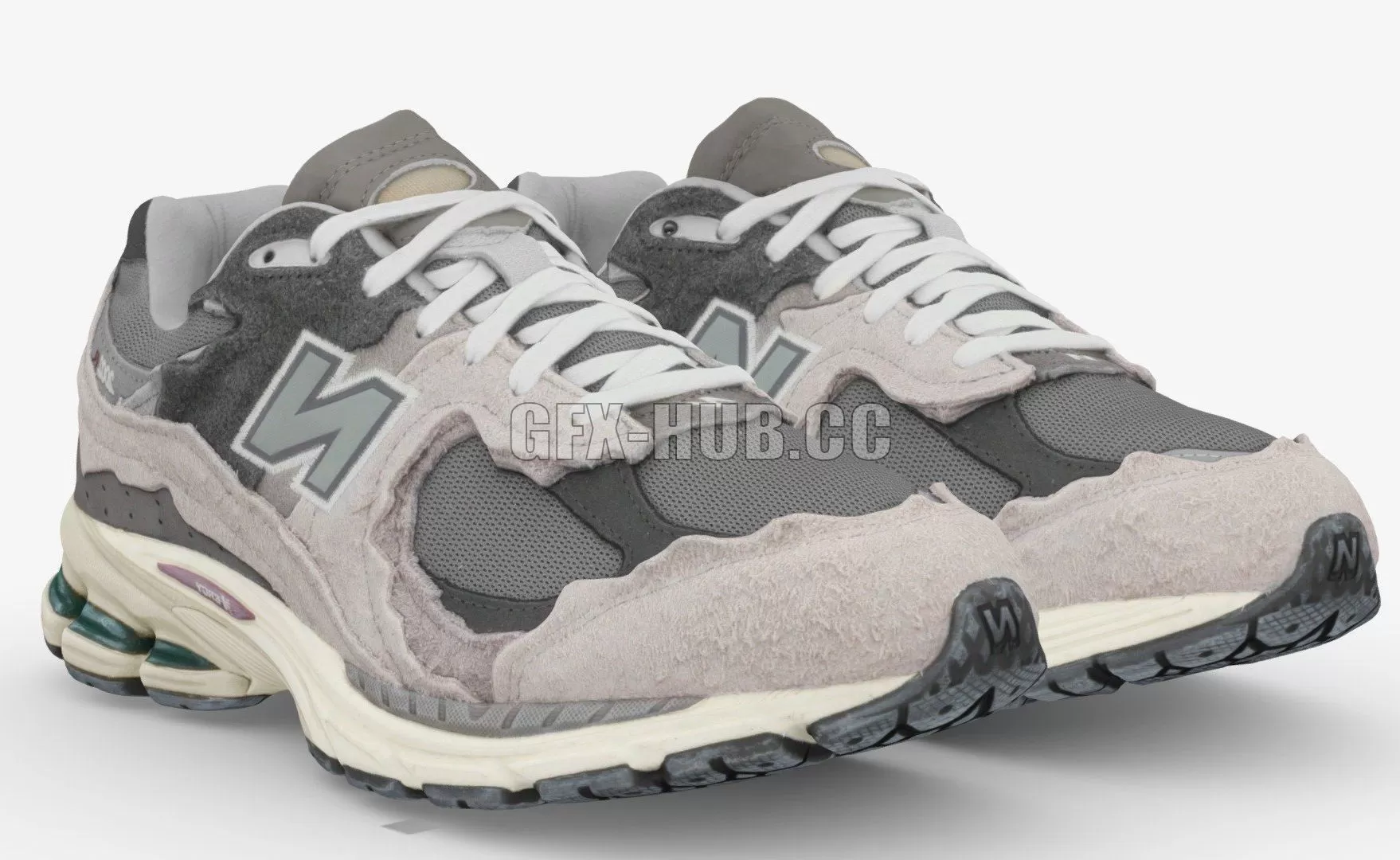 PBR Game 3D Model – New Balance 2002R Protection Pack