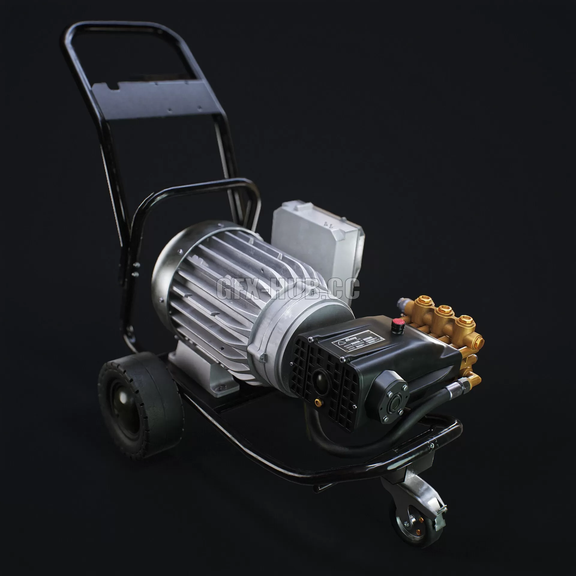 PBR Game 3D Model – Power Washer PBR