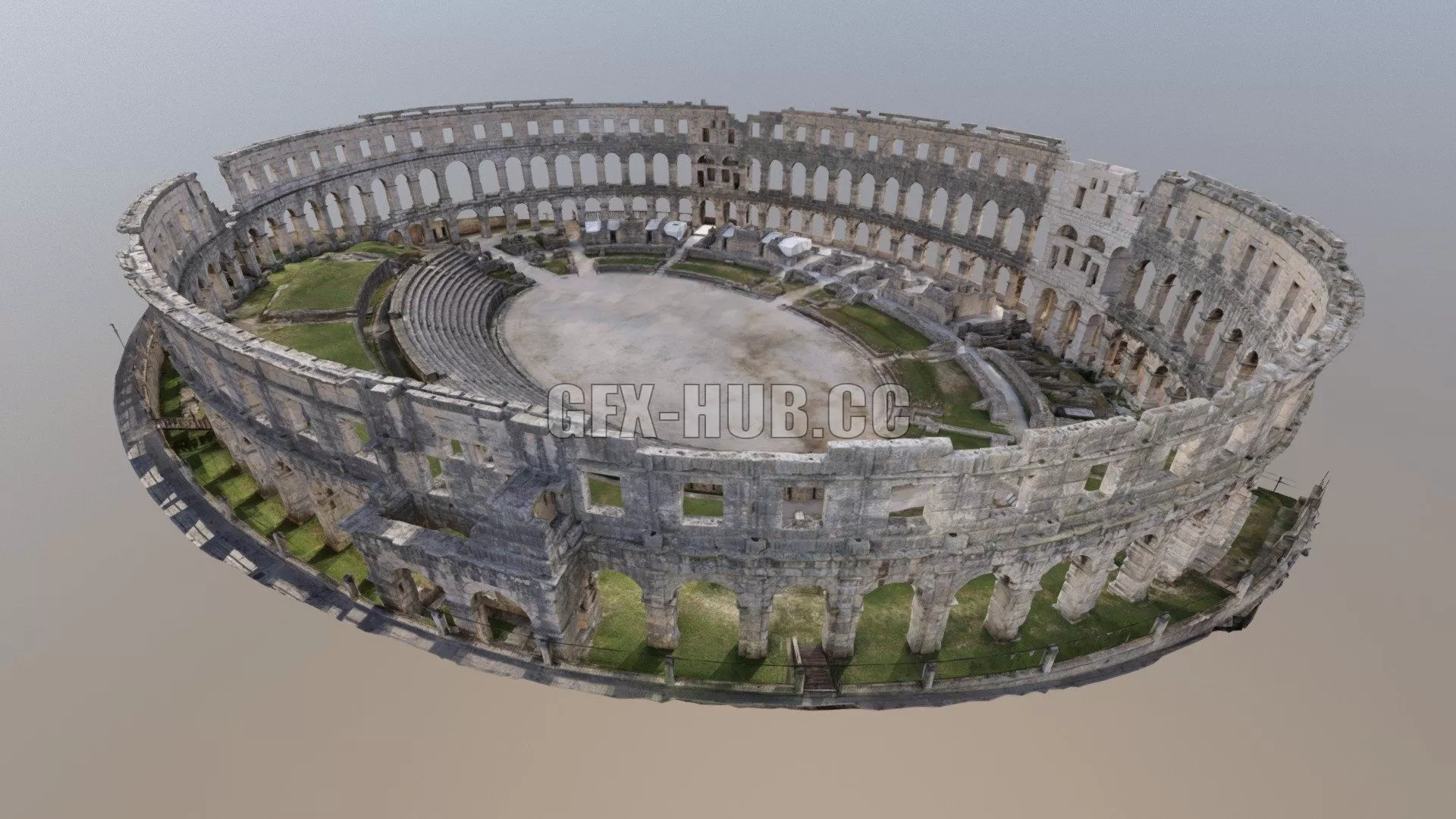 PBR Game 3D Model – Pula
