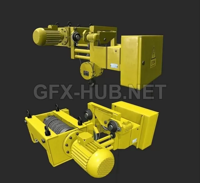 PBR Game 3D Model – Tefler