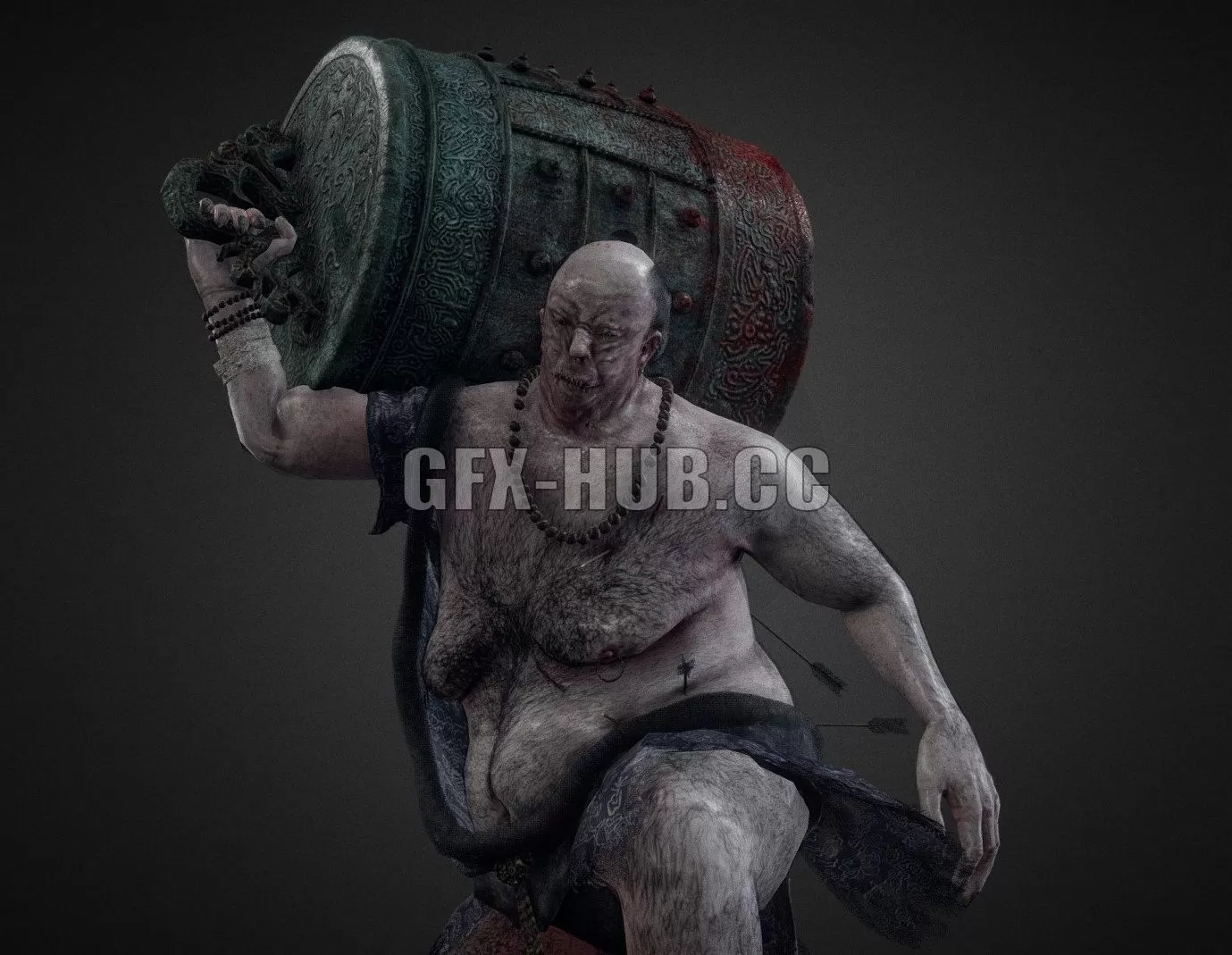 PBR Game 3D Model – The Shokl