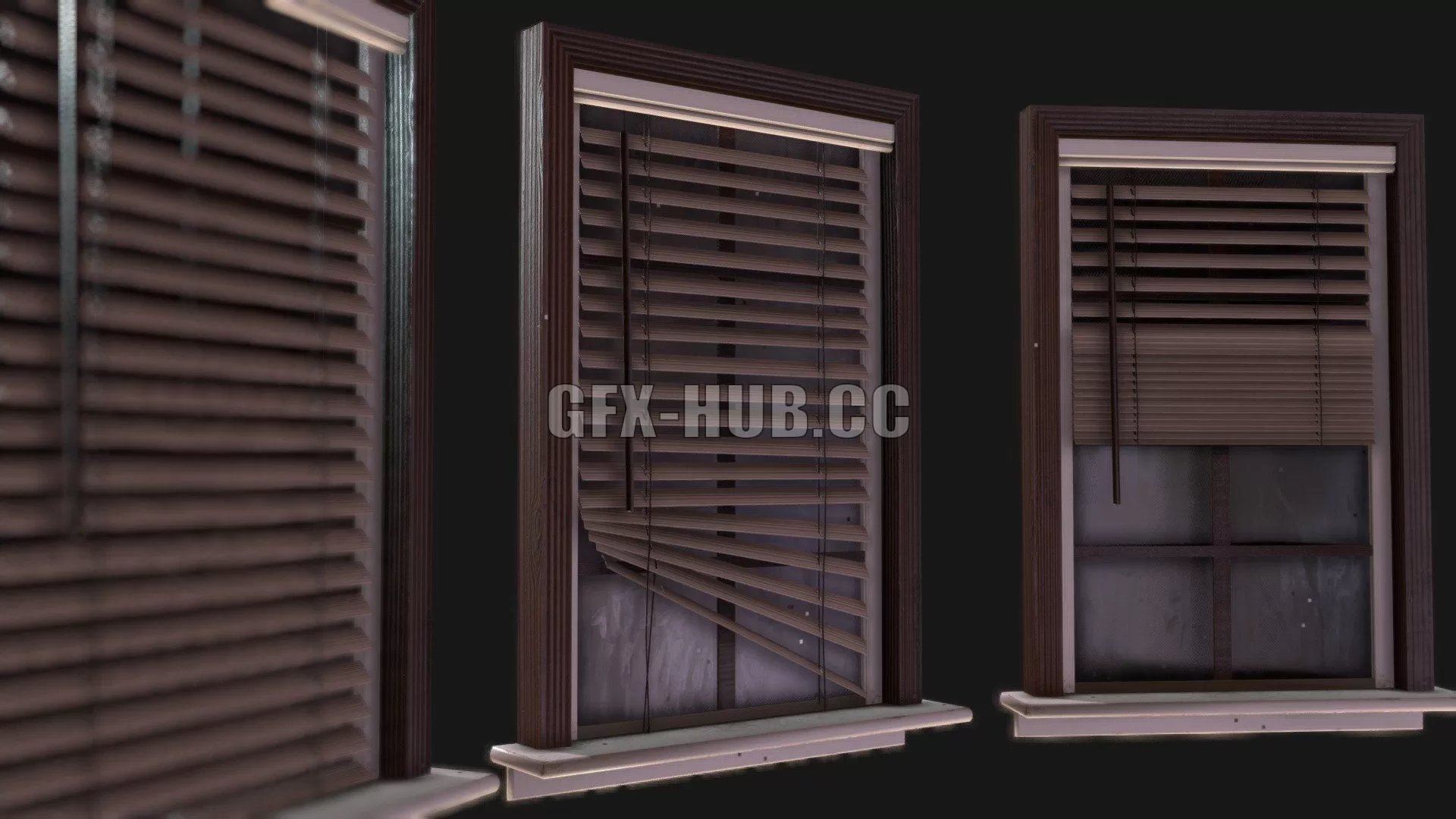 PBR Game 3D Model – Windows