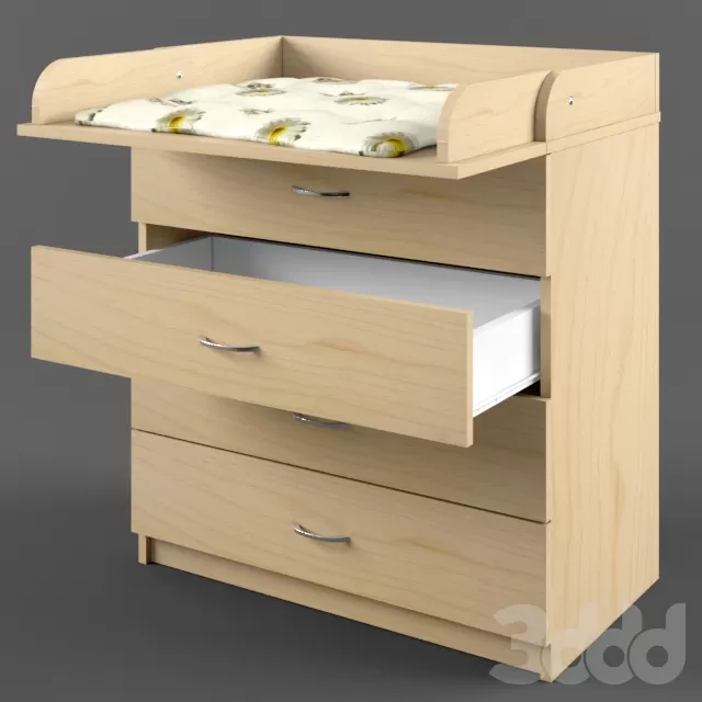 CHILDRENS ROOM DECOR – комод с пеленальным столиком