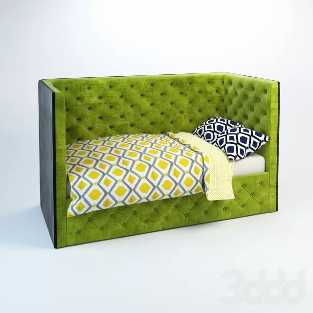 CHILDRENS ROOM DECOR – Кровать зелёная