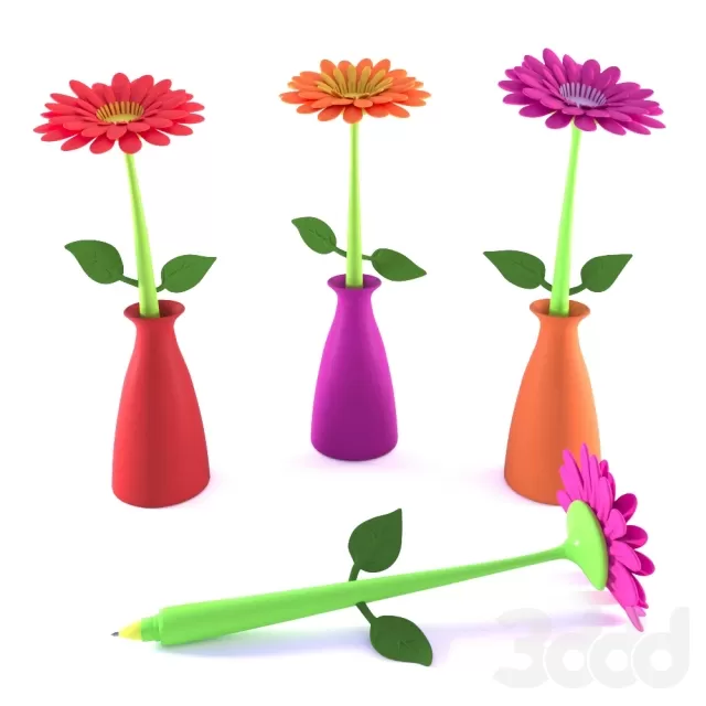CHILDRENS ROOM DECOR – Ручка – гербер