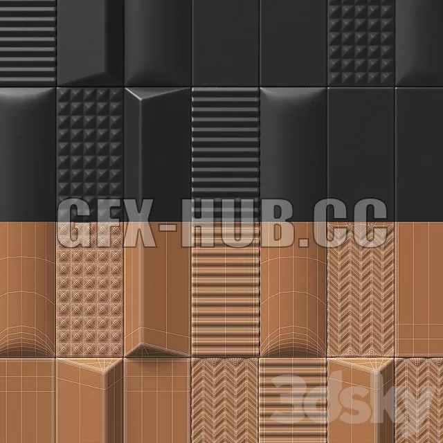 FURNITURE 3D MODELS – 41zero42 Biscuit Tile