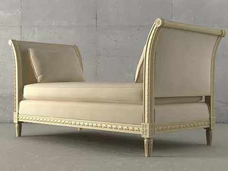 FURNITURE 3D MODELS – Adjustable-Ends Bench