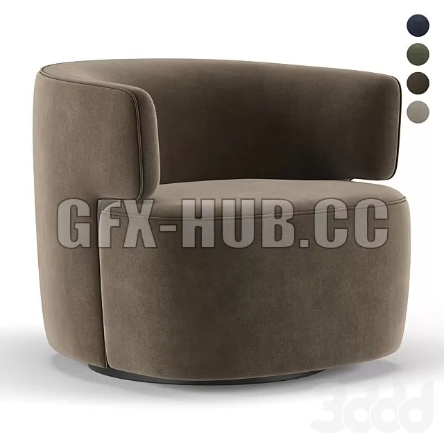 FURNITURE 3D MODELS – ELAIN By Molteni & C