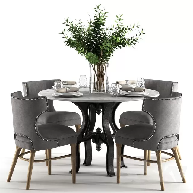 3DSKYMODEL – Dining Table sets – 4085