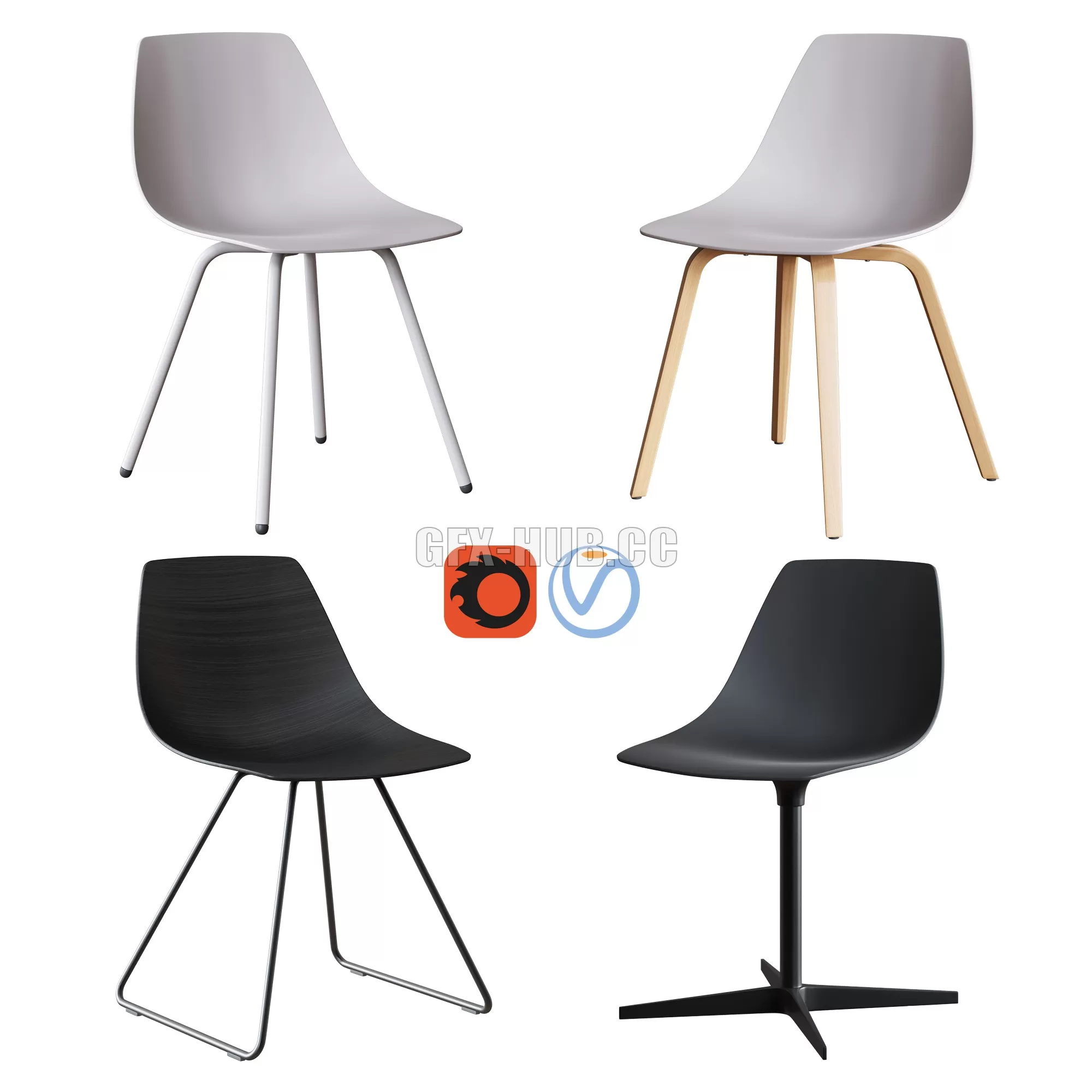 FURNITURE 3D MODELS – LaPalma collection MIUNN Set2