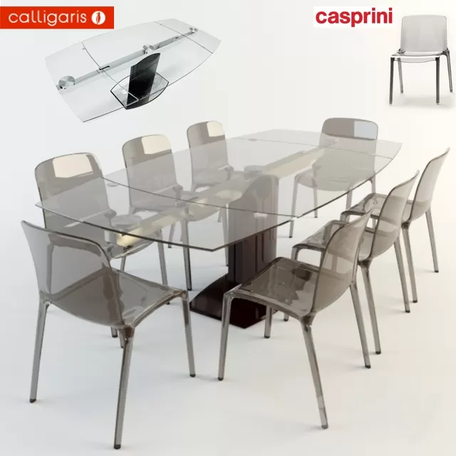 3DSKYMODEL – Dining Table sets – 4178