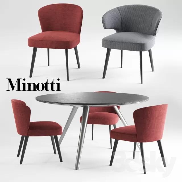 3DSKYMODEL – Dining Table sets – 4213