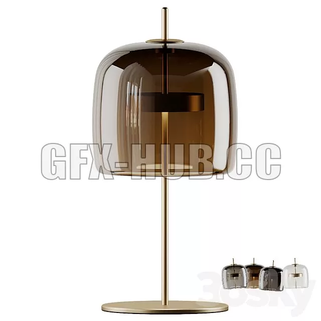FURNITURE 3D MODELS – Vistosi Large Jube Table Lamp by Favaretto and Partners
