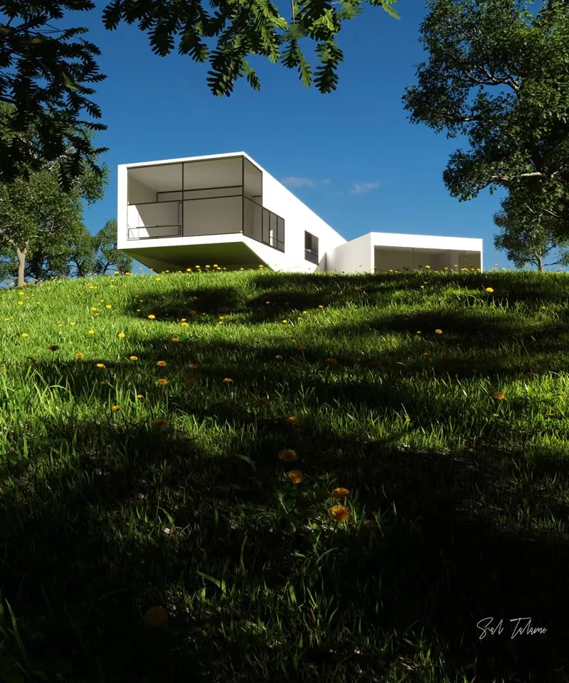 CORONA SCENES – ESTERNO HDRI SCENE COMPLETA