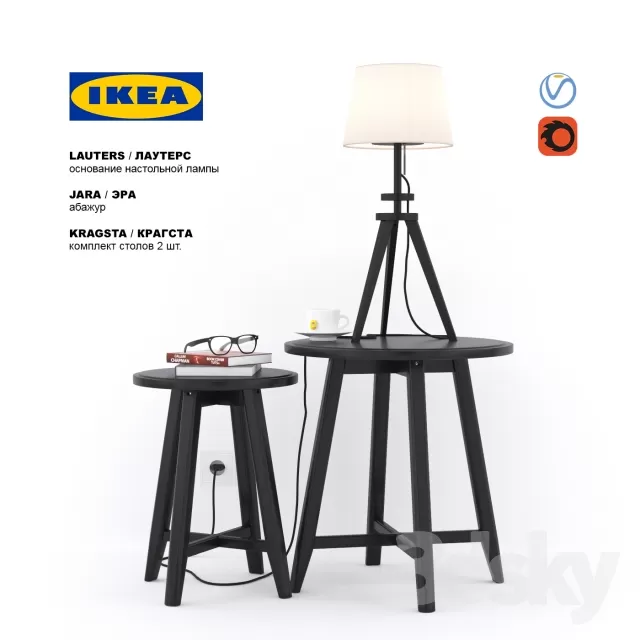 3DSKYMODEL – Dining Table sets – 4316
