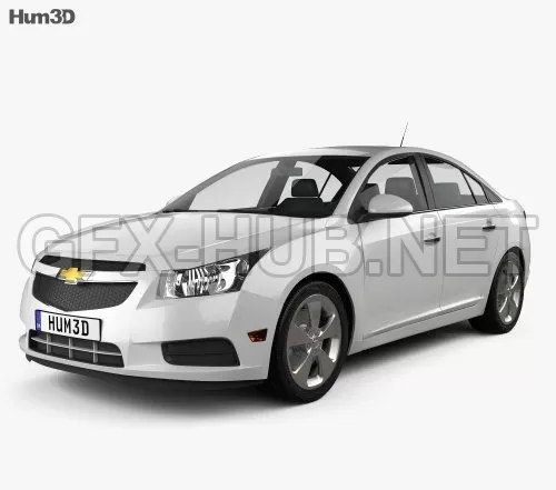 CAR – Chevrolet Cruze (J300) 2011  3D Model
