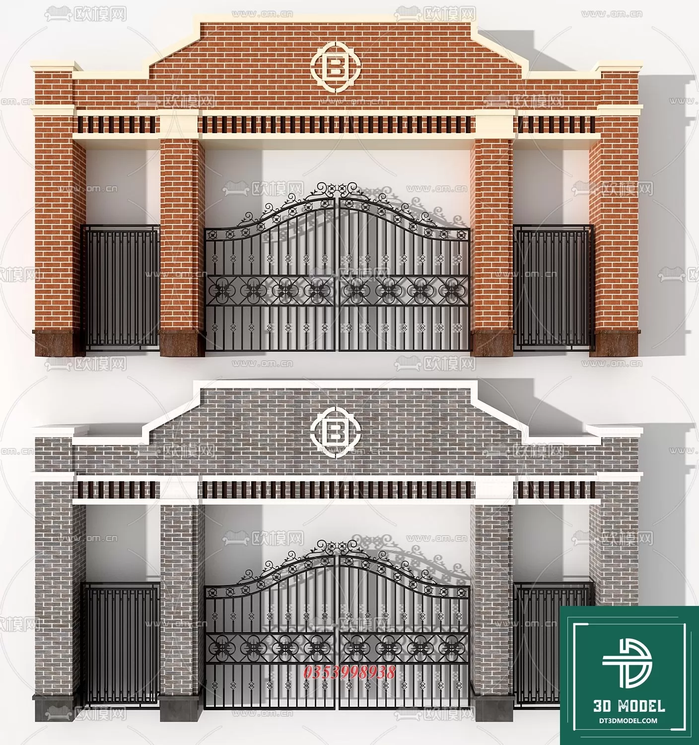 CLASSIC GATE – 3D MODELS – 073