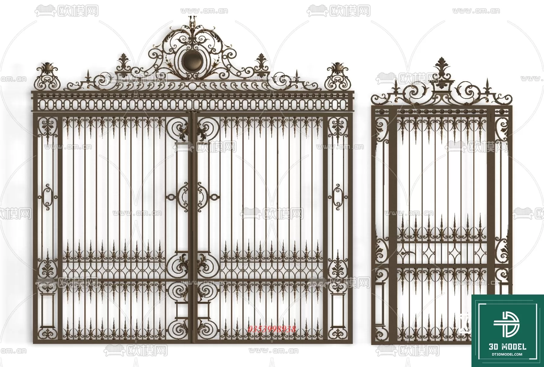 CLASSIC GATE – 3D MODELS – 074