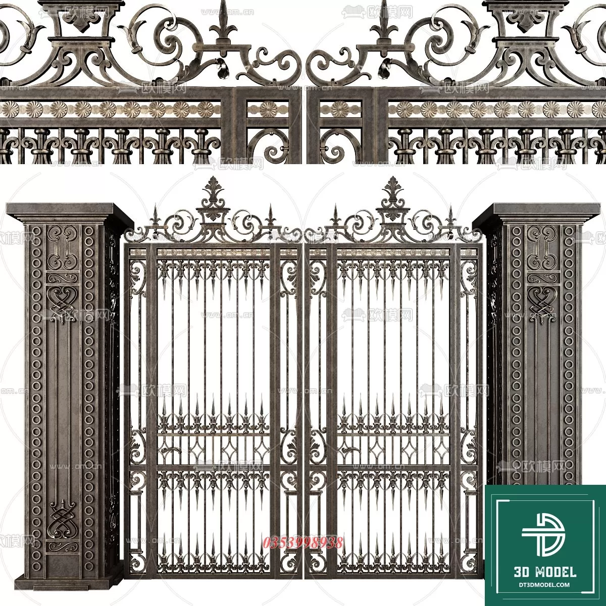 CLASSIC GATE – 3D MODELS – 078