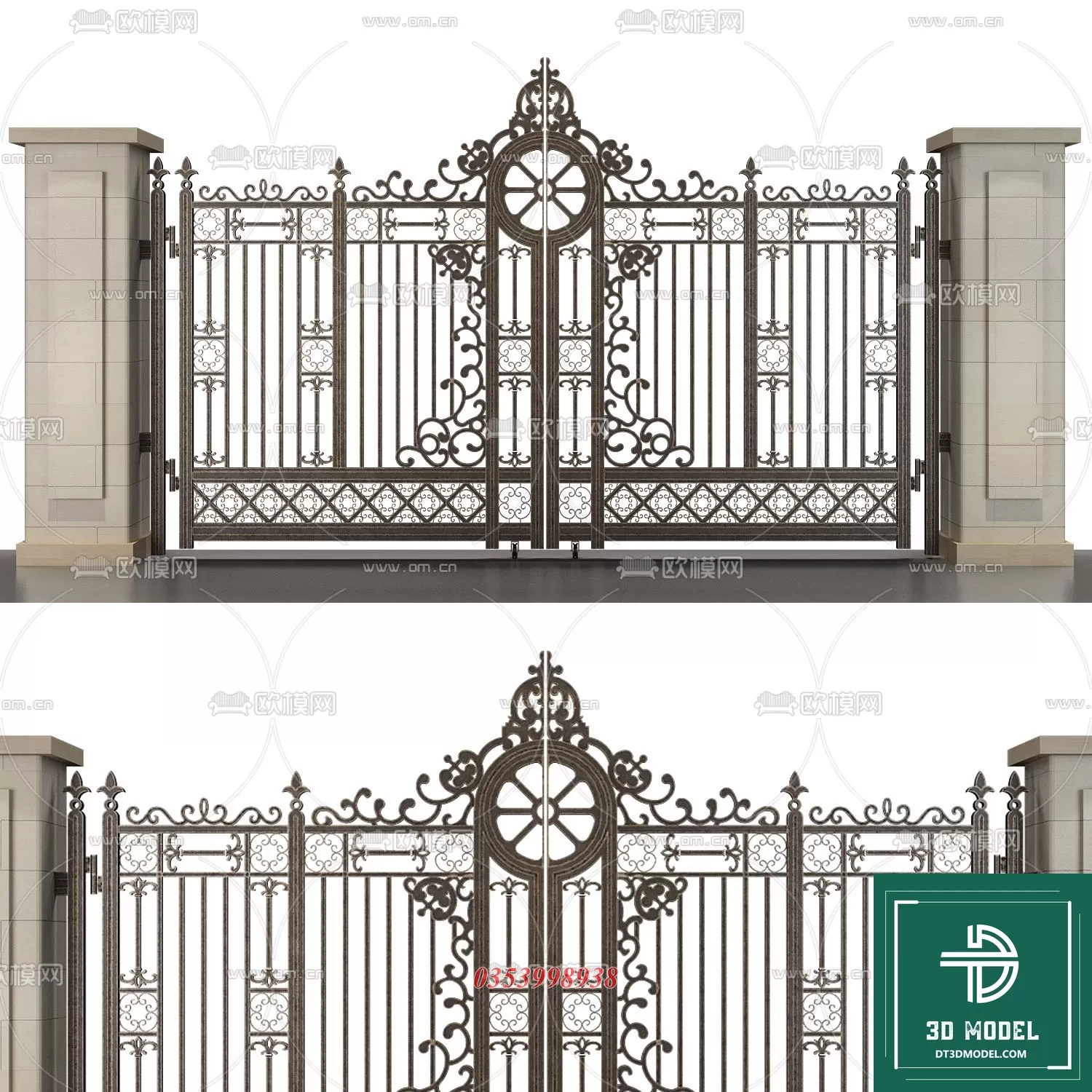 CLASSIC GATE – 3D MODELS – 082