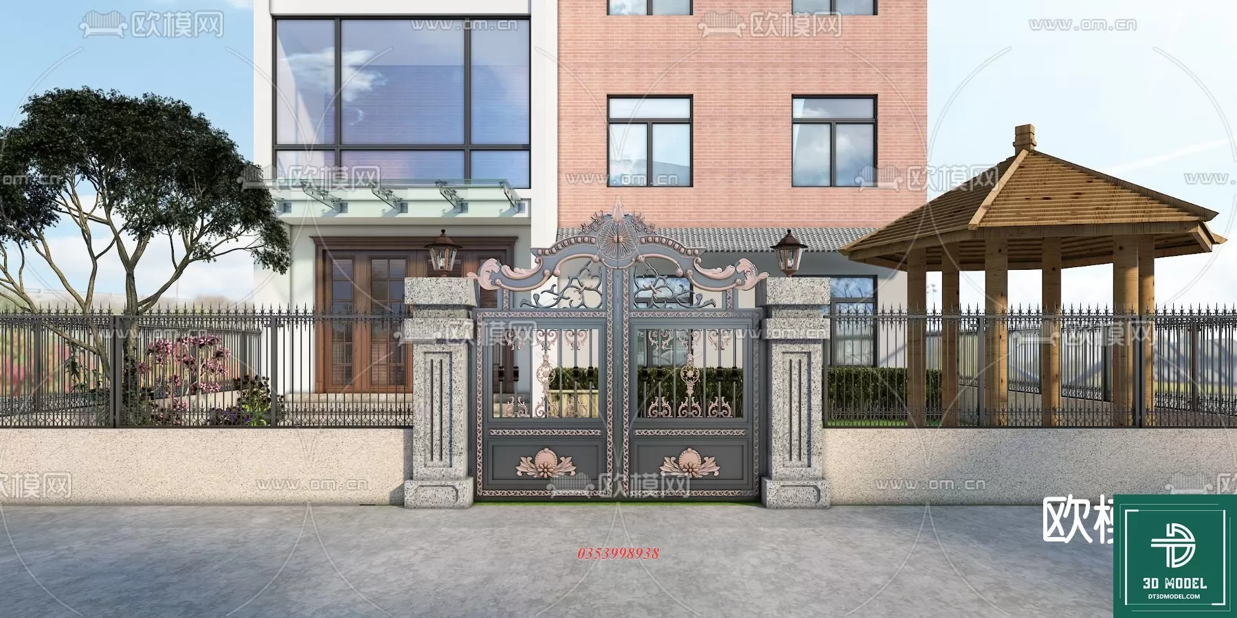 CLASSIC GATE – 3D MODELS – 089