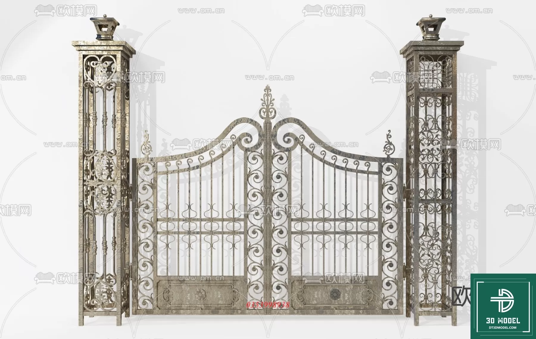 CLASSIC GATE – 3D MODELS – 091