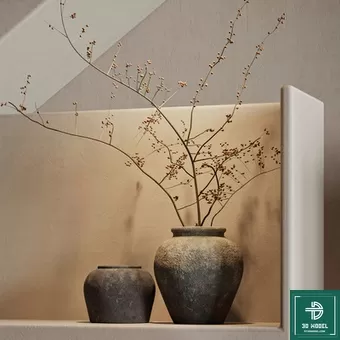 FLOWER VASE 3D MODEL – 105