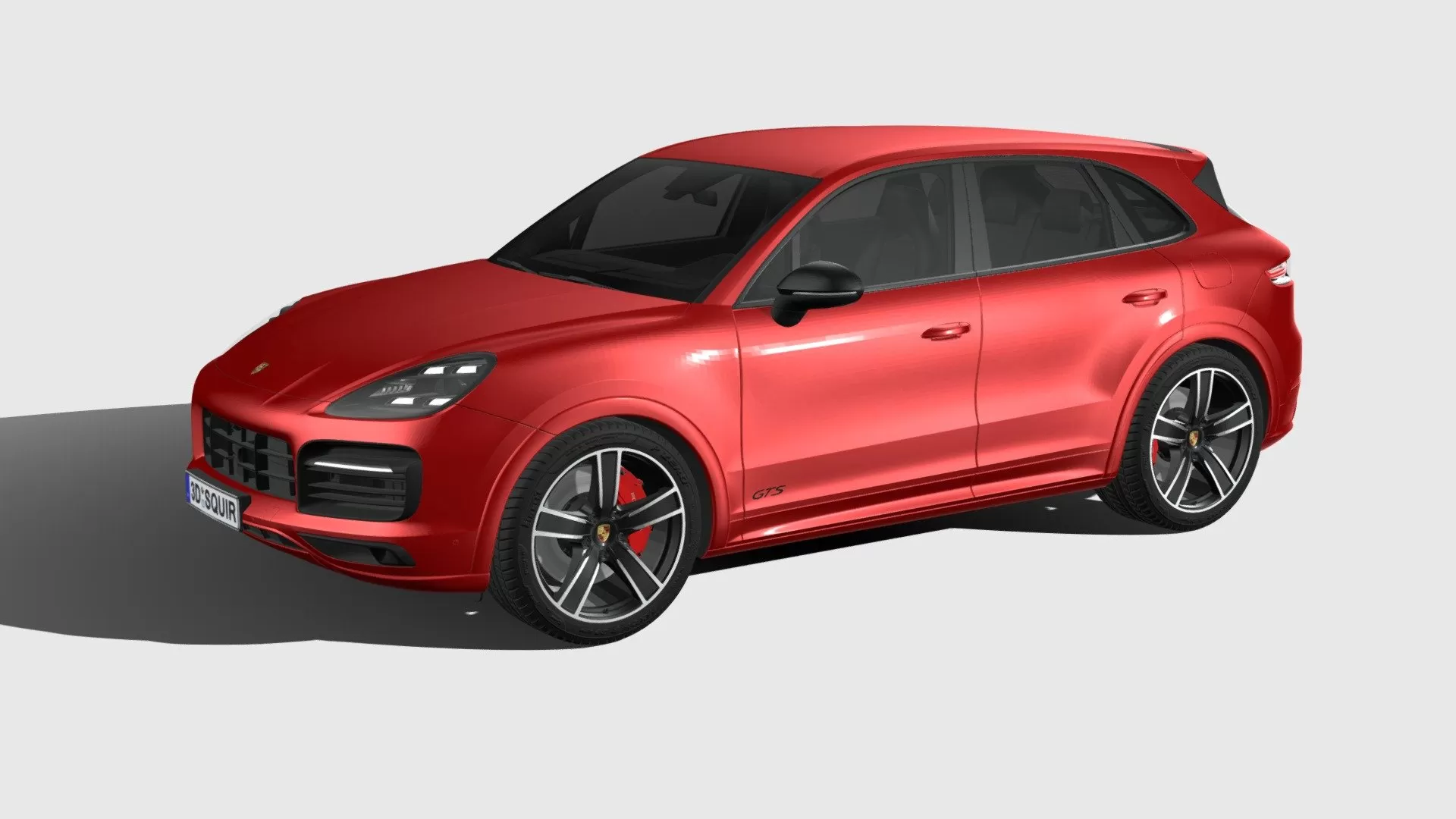 Porsche 3D Car (FBX) – porsche cayenne gts 2020 – 3D Model