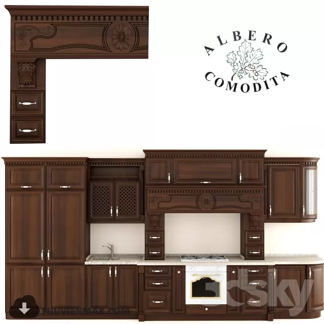 KITCHEN CABINETES – 3D MODELS – 007