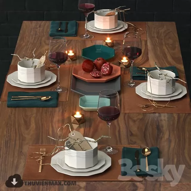 TABLEWARES – 3D MODELS – 09
