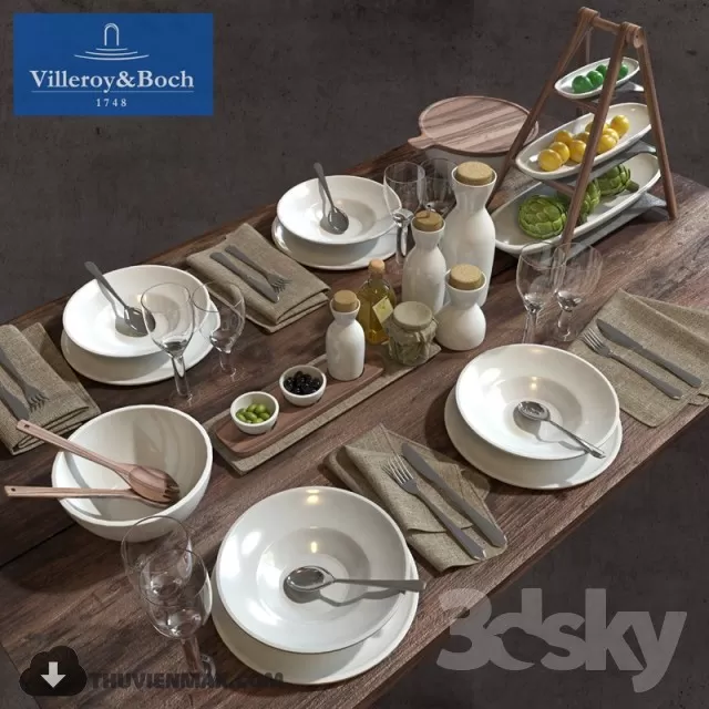 TABLEWARES – 3D MODELS – 14