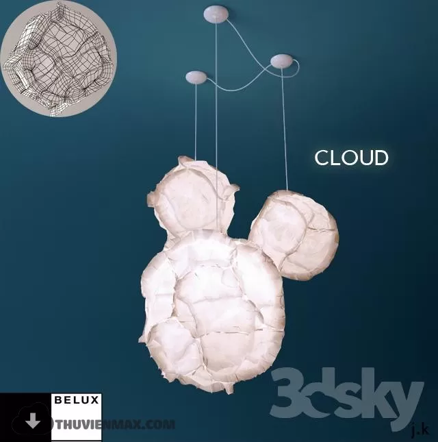 MODERN CEILING LIGHTS – 3D MODELS – 09