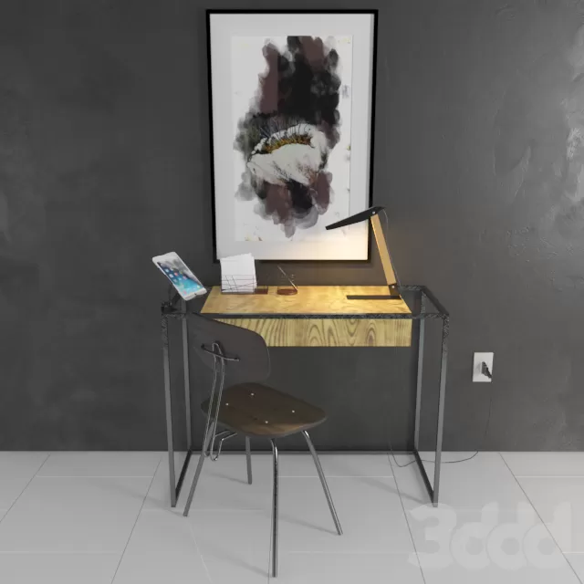 02.desktop table chair – 200013