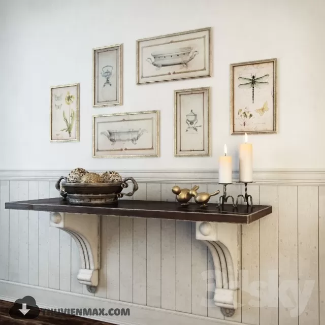 CLASSIC CONSOLE TABLES – 3DMODEL – 02