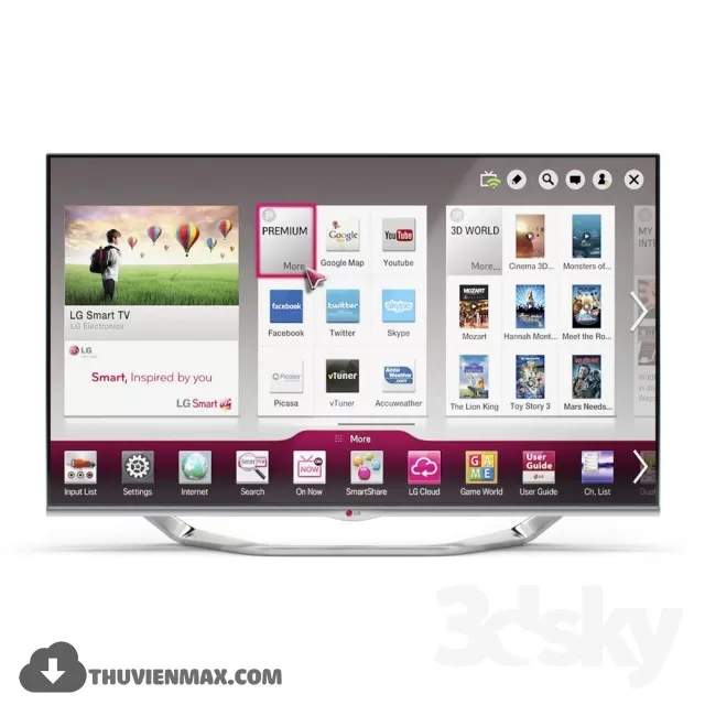 3DSKY FREE - FREE 3DS MAX MODELS